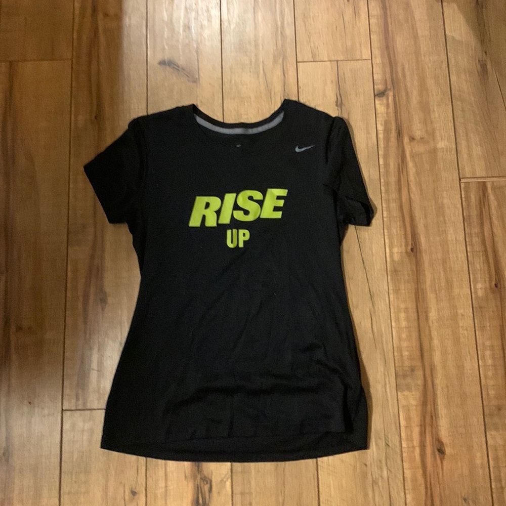 Black tournament t-shirt